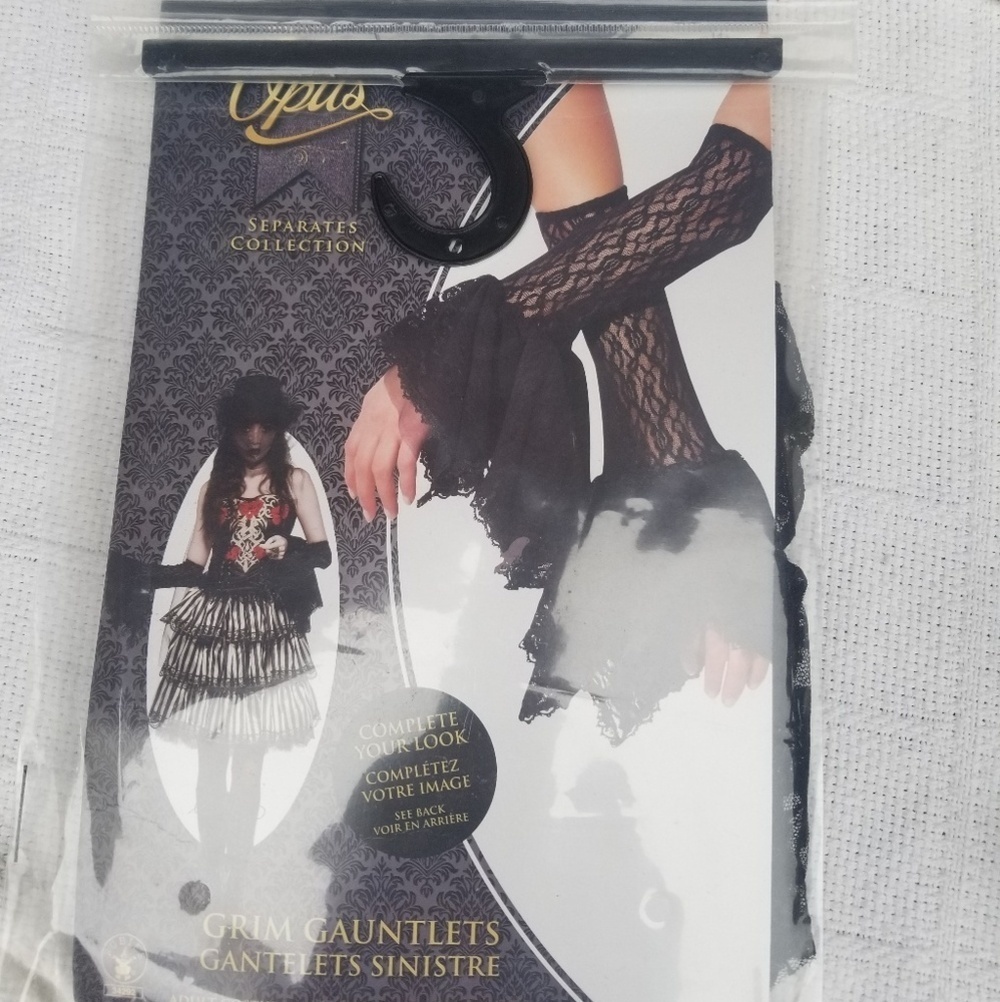 Lace Elastic sleeve extender/‎ gauntlet NEW - Picture 2 of 5